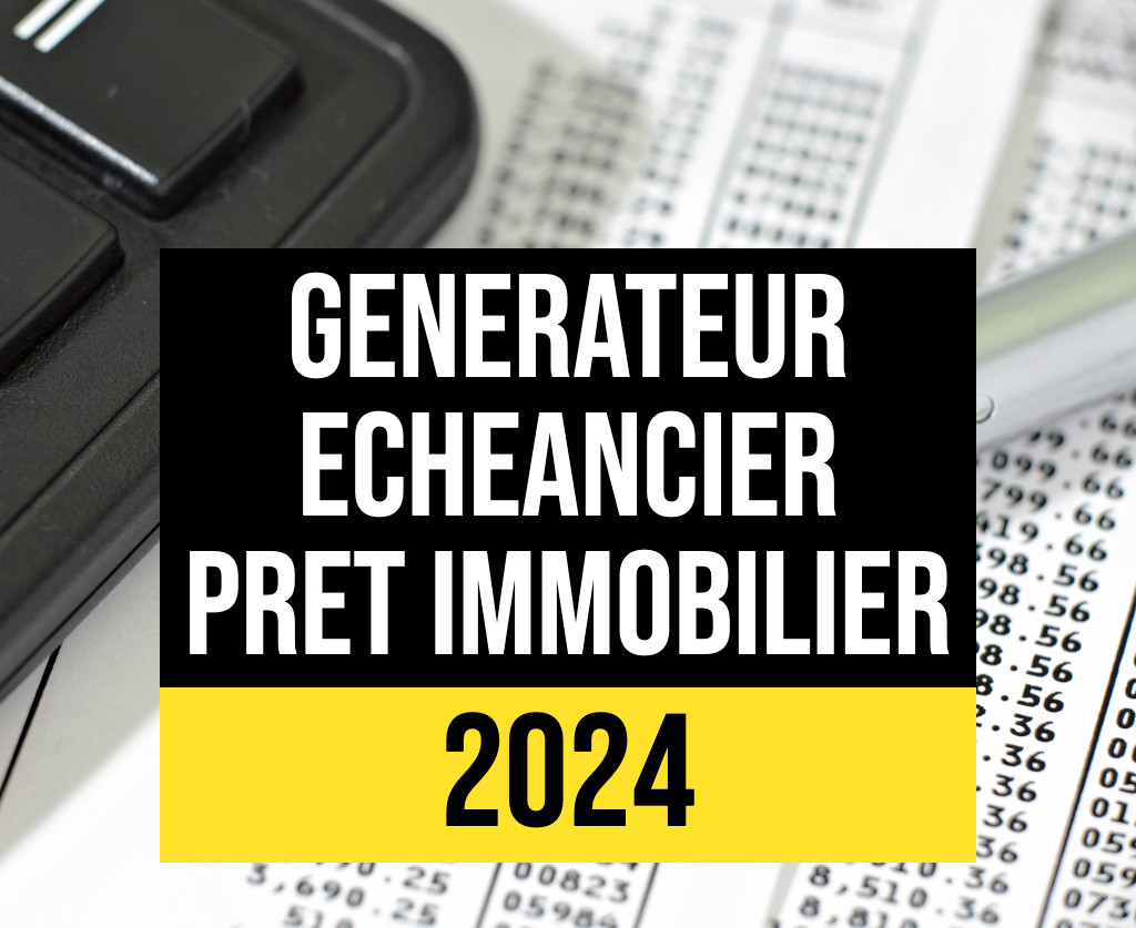 Fichier Excel gratuit pour faire votre échéancier de prêt